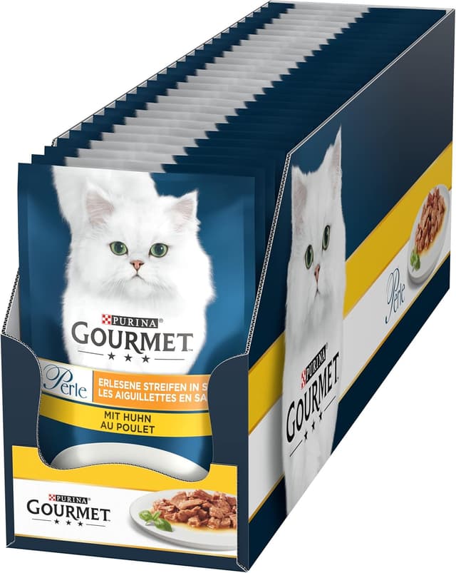 Thumbnail 6 de Gourmet Perle Erlesene Streifen 96er Pack 🐱