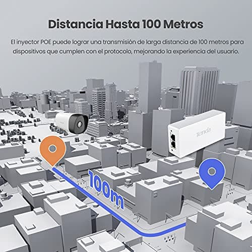 Thumbnail 5 de Tenda PoE30G-AT Inyector PoE 30W 51V para redes 📡