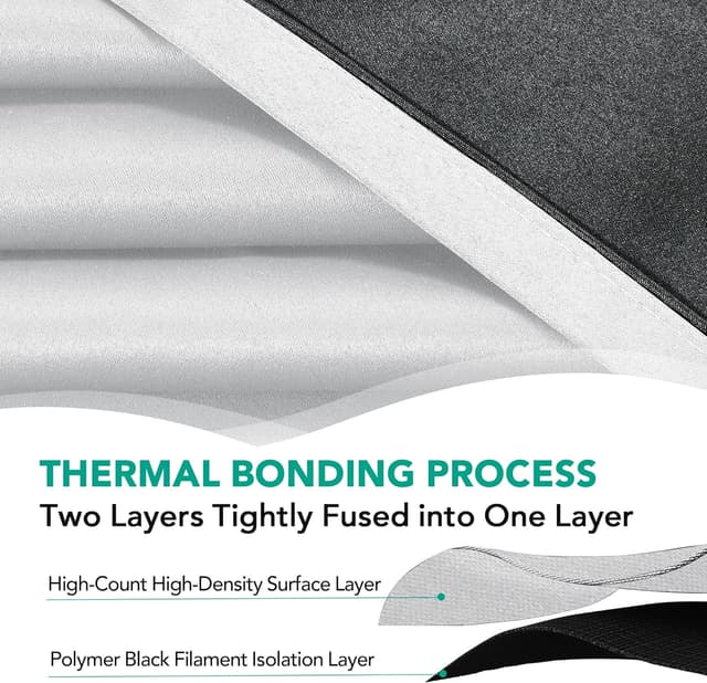 Thumbnail 3 de Deconovo 140x245 Rideaux occultants 100%