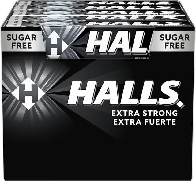 Thumbnail 1 de Halls Menta Fuerte, Caramelo Sin Azúcar, Caja de 20 Sticks de 32 g