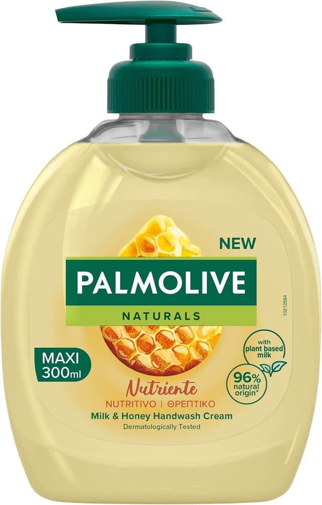 Detalle 2 de Palmolive Naturals Leche y Miel 🧴 Pack 12 x 300 ml