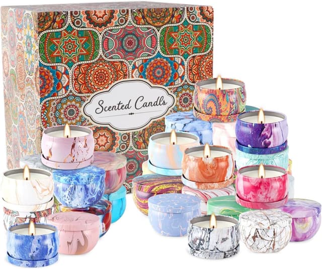 Thumbnail 6 de LIVEN Scented Candle Gift Set 36 Pack