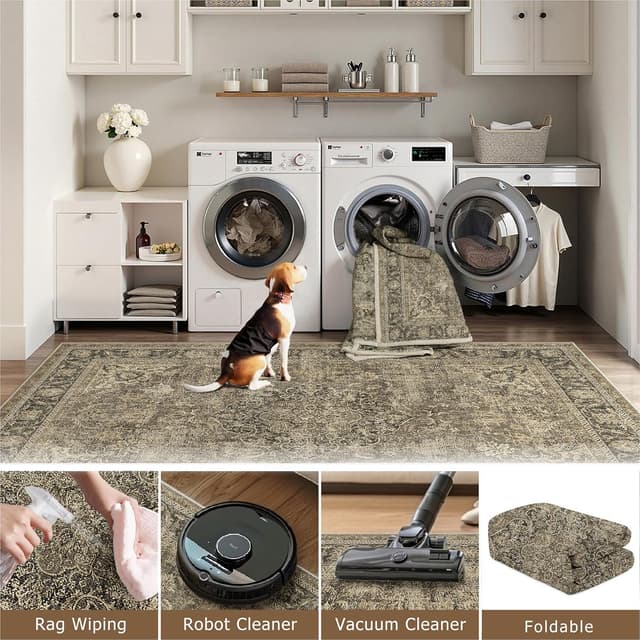 Detalle 2 de HUGEAR vintage rug 240x300cm