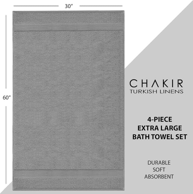 Thumbnail 5 de Chakir Turkish Linens 30x60 Luxury Towels Set