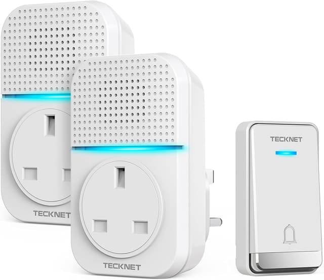 Imagen de TECKNET Self-Powered Doorbell 1300 ft 🔔 en OfertitasTOP