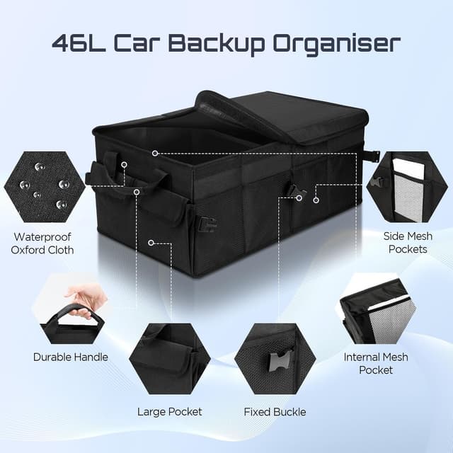 Detalle 2 de Cozary Organizer Bagagliaio 46 L