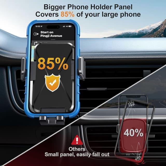 Thumbnail 5 de DOLYOFG Car Phone Holder Vent phone mount