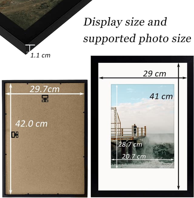 Detalle de RUN HELIX A3 picture frame, 29.7x42 cm