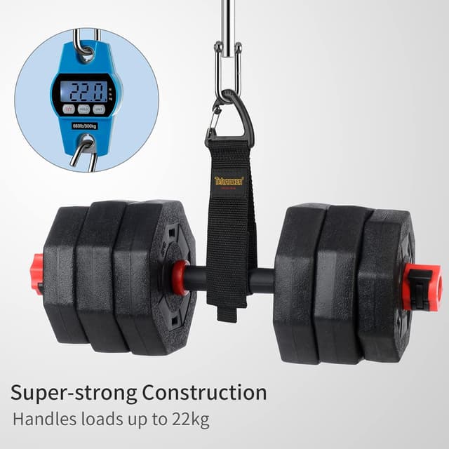 Thumbnail 6 de Trilancer Hook-and-Loop Storage Straps with Triangular Buckle (6-pack, 2*S/2*M/2*L) for Wall Hanging