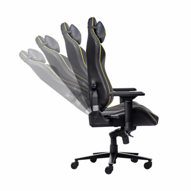 Detalle 2 de Trust GXT 721 Ruya Pro Gaming-Stuhl Schwarz – verstellbar für lange Sessions