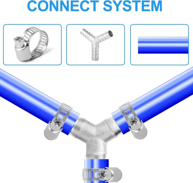 Thumbnail 4 de ERGAOBOY 12 mm 3‑Way Stainless Hose Connector