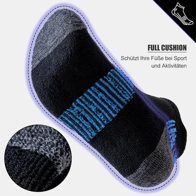 Thumbnail 3 de Niorasen Sneaker Socken Herren 6 Paar