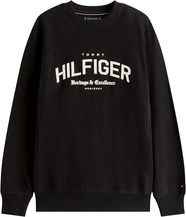 Thumbnail 4 de Tommy Hilfiger Arch Crew Sudadera Negro M