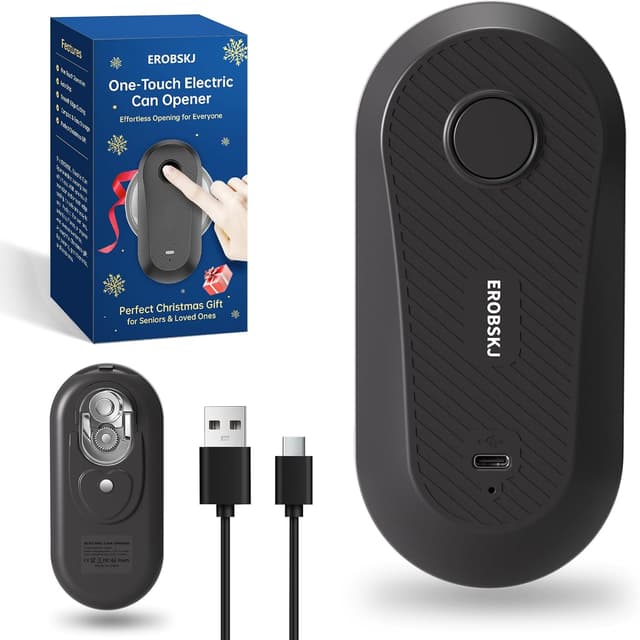 Imagen de Auto Electric Can Opener One-Touch Rechargeable en OfertitasTOP