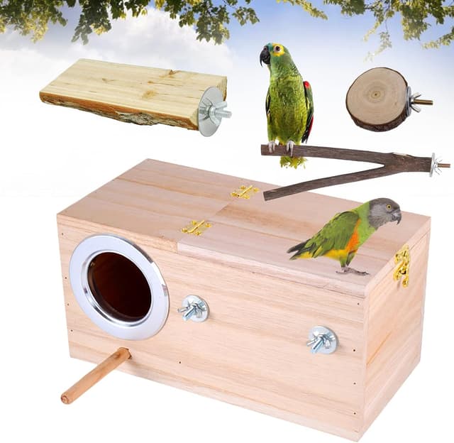Imagen de Joyeee Large Bird Breeding Box with Stand 🐦 en OfertitasTOP