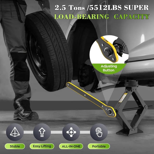 Thumbnail 4 de IMAYCC Gato de tijera 2,5T para coche