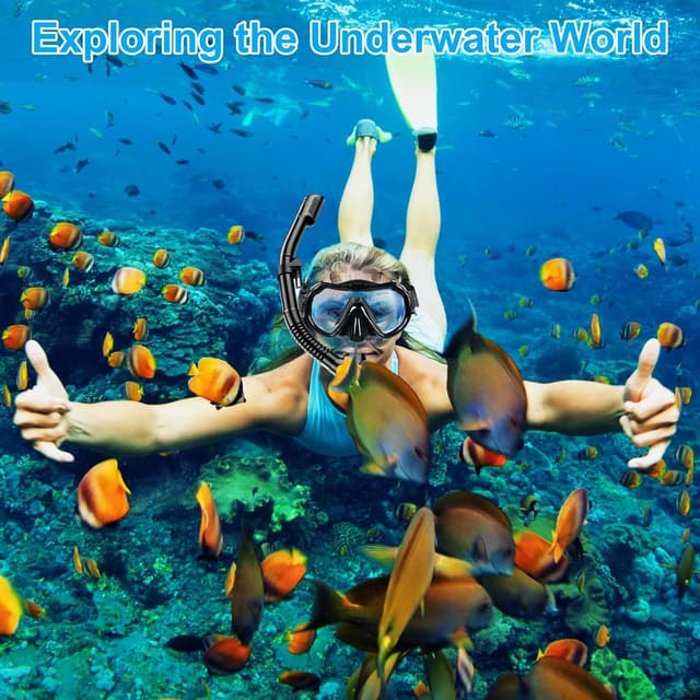 Thumbnail 6 de Mengine Snorkel Set for adults snorkelling