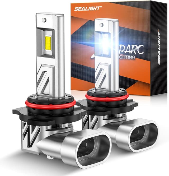 Thumbnail 6 de SEALIGHT H13/9008 LED Headlight Bulbs (2-Pack) with 8X brightness and 6500K cooling fan