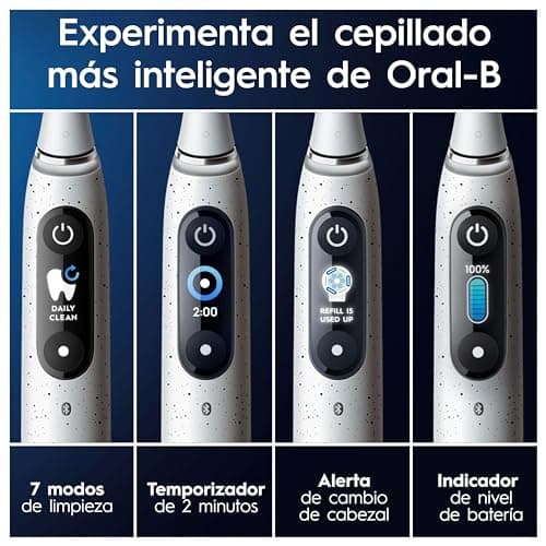 Thumbnail 8 de Oral-B iO 10 Cepillo de dientes eléctrico, 3 cabezales