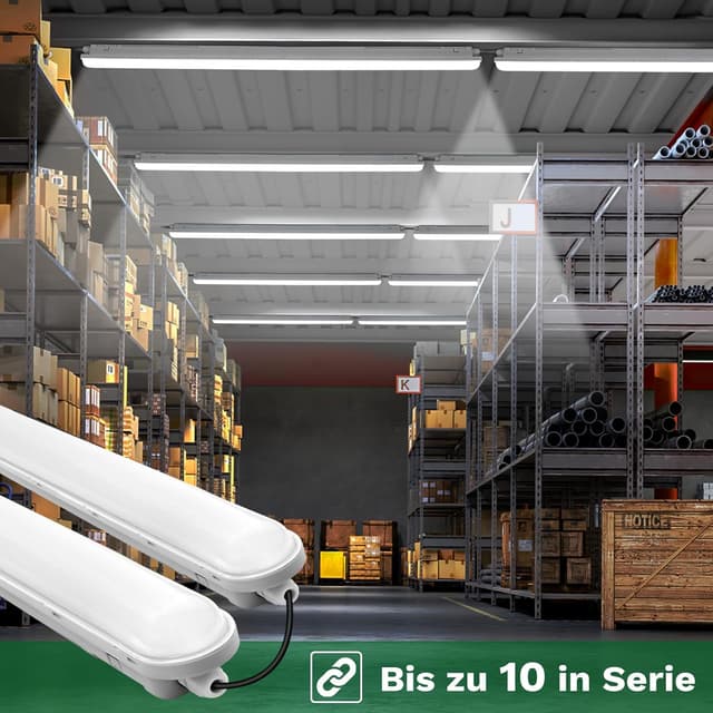 Thumbnail 6 de TONFFI Feuchtraumleuchte LED 120CM 36W