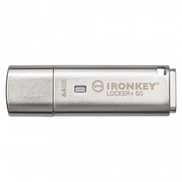 Detalle de Kingston IronKey Locker+ 50 64GB USB 3.0
