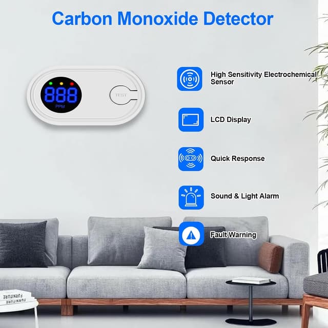 Thumbnail 5 de Carbon Monoxide Detector 123×70×25 mm