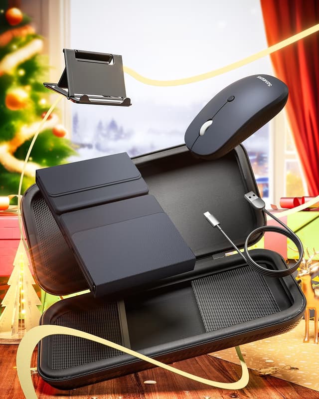 Thumbnail 6 de Samsers Foldable Bluetooth Keyboard and Mouse Combo (Midnight) — foldable full-size travel set with 2.4G + BT5.0