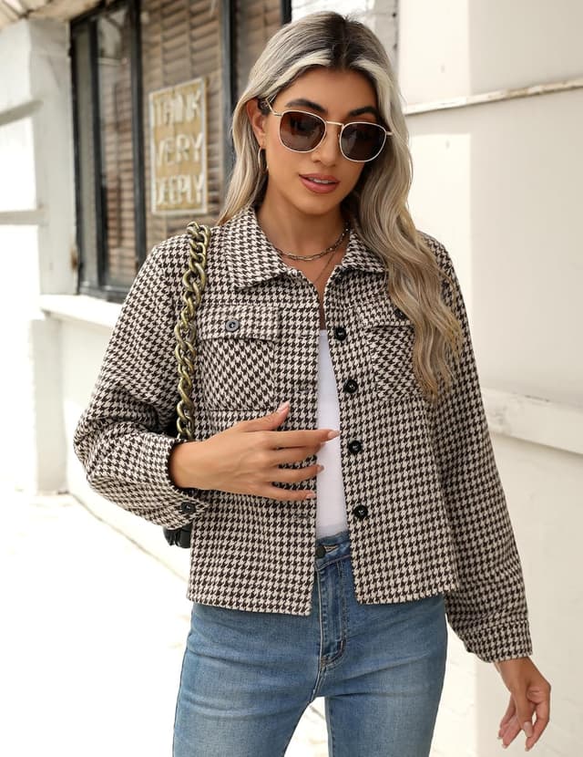 Detalle 2 de Zeagoo Cropped Shacket 2026