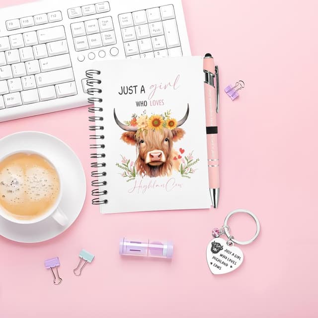 Thumbnail 4 de GADITIEK Highland Cow A6 notebook set