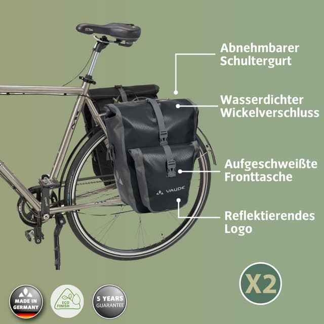 Thumbnail 2 de VAUDE RT Aqua Back Plus Fahrradtasche
