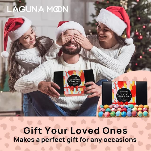 Thumbnail 5 de Lagunamoon Bath Bombs 28pc Gift Set