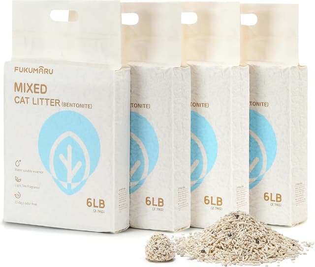 Imagen de FUKUMARU Tofu Katzenstreu 10,8 kg 🐾 en OfertitasTOP