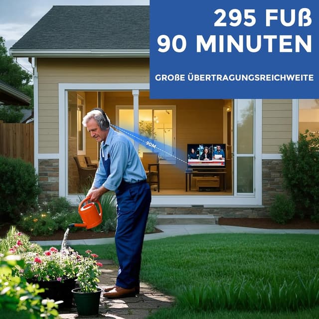 Detalle 2 de LETSACTIV Kabellose Kopfhörer 40 Stunden