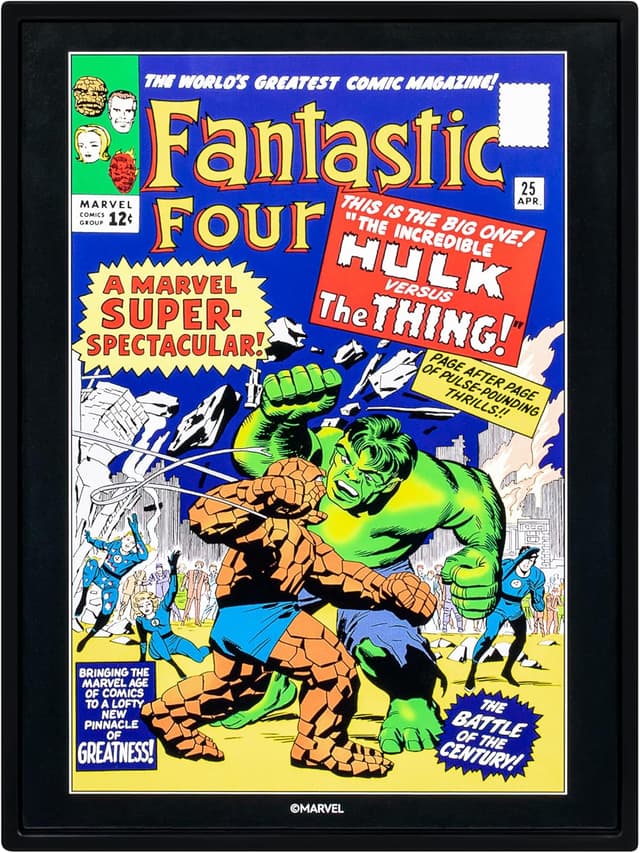 Detalle de FANDROP MV05 – Hulk VS. The Thing Marvel displayable diorama & scene marker (5 to collect, Wave 2)