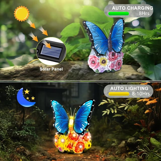 Thumbnail 3 de Linkax Solar Butterfly Garden Light
