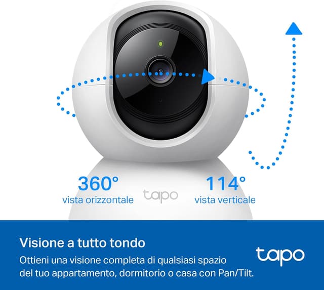 Thumbnail 3 de TP-Link Tapo C21A Telecamera Wi‑Fi 3MP 2K per interni