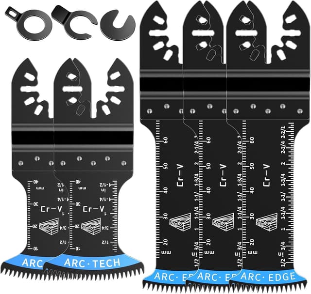 Imagen de Lame multifunzione 5 pezzi per legno e metallo 🛠 en OfertitasTOP
