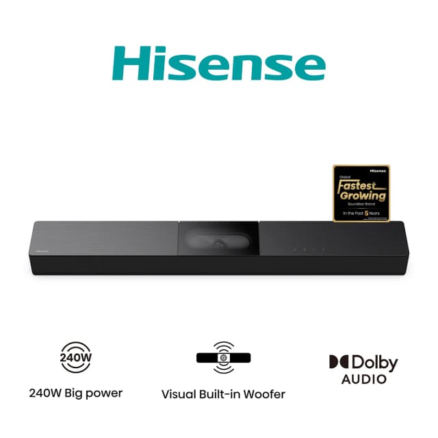 Detalle 2 de Hisense HS-2000 barra de sonido 240 W