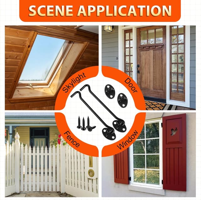 Thumbnail 6 de 3 inch Hook and Eye Latch, 2 Pack