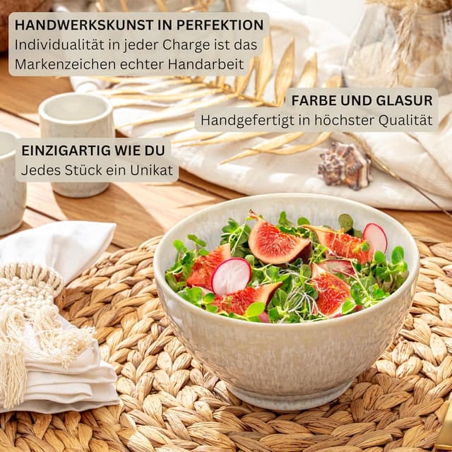 Detalle 1 de Sänger Korfu Schüssel Set 4 teilig 600 ml