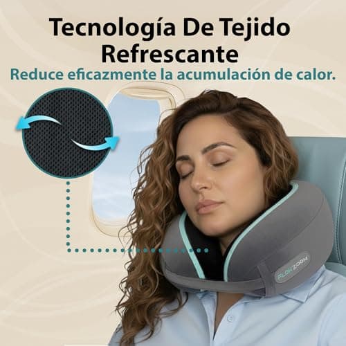 Thumbnail 4 de FLOWZOOM Dream Almohada de viaje Viscoelástica