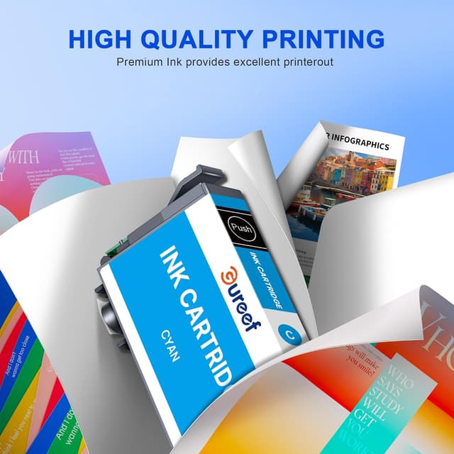 Detalle 2 de Gureef 604XL Ink Cartridges for Epson 604XL Multipack 🖨