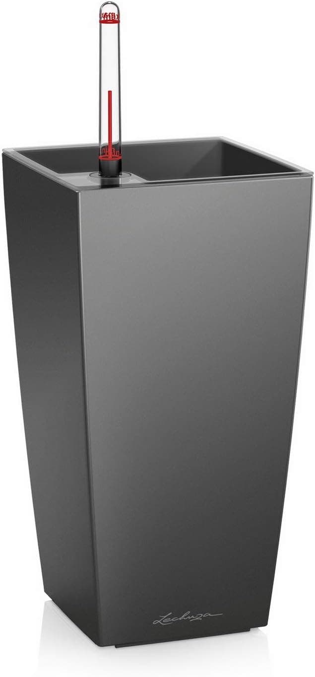 Imagen de LECHUZA Maxi Cubi 14x14x26 antracite en OfertitasTOP