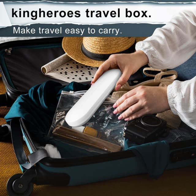 Detalle de Kingheroes Electric Toothbrush Set with 42,000 VPM ⚡