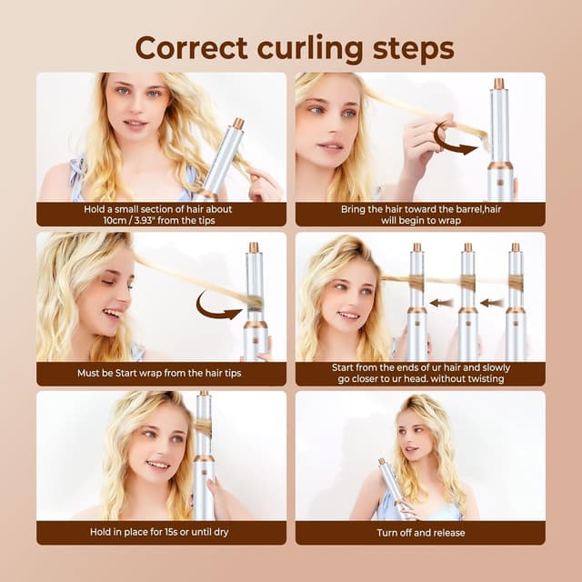 Thumbnail 6 de Airbrush Airstyler 5 in 1 hair styler