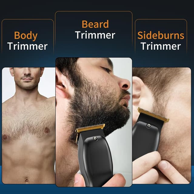 Thumbnail 6 de Elehomyou Beard Trimmer for Men (Rechargeable, Cordless) for Face, Neck & Body Grooming