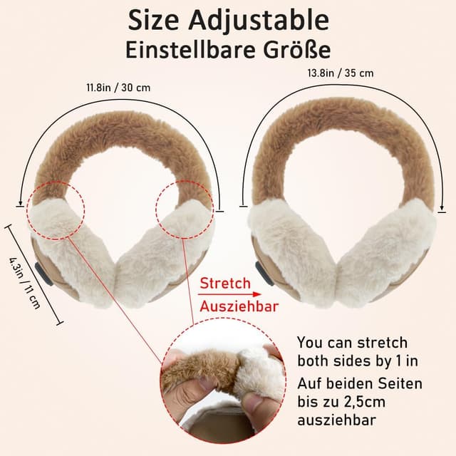 Thumbnail 2 de AROMA SEASON Beheizbare Ohrenschützer 55°