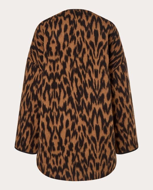 Thumbnail 2 de Forte Forte Abrigo de lana estampado