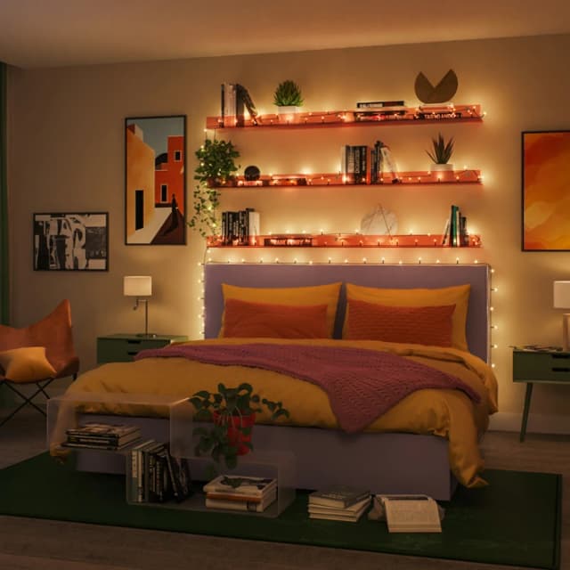 Detalle 2 de WiZ Smart-Lichterkette 20 m 160 LED