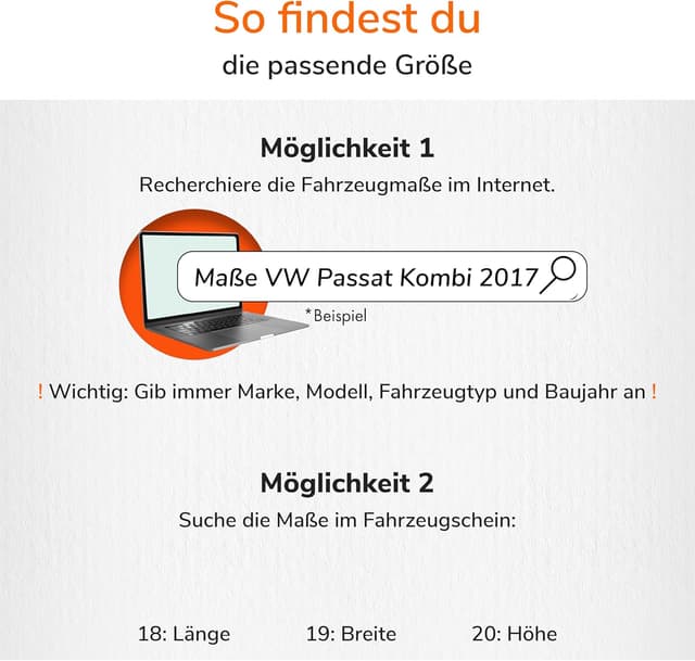 Thumbnail 6 de Upgrade4cars Autoabdeckung Outdoor Vollgarage wasserdicht 2026 – universal für Pkw S (410x177x120 cm)